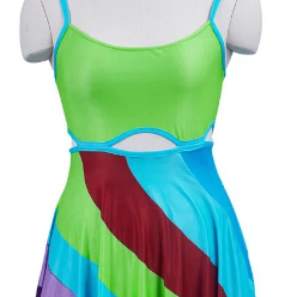 13 Going on 30 Jenna Rink Costume Dress Halloween Plus Size 2X